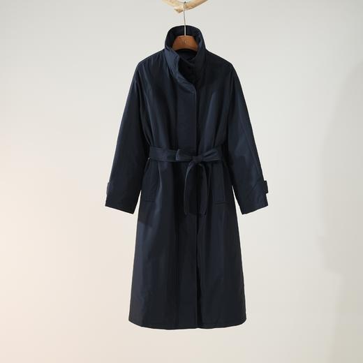 西子/守护者90白鹅绒立领宽松直筒长款羽绒服/YRYF0341 商品图0