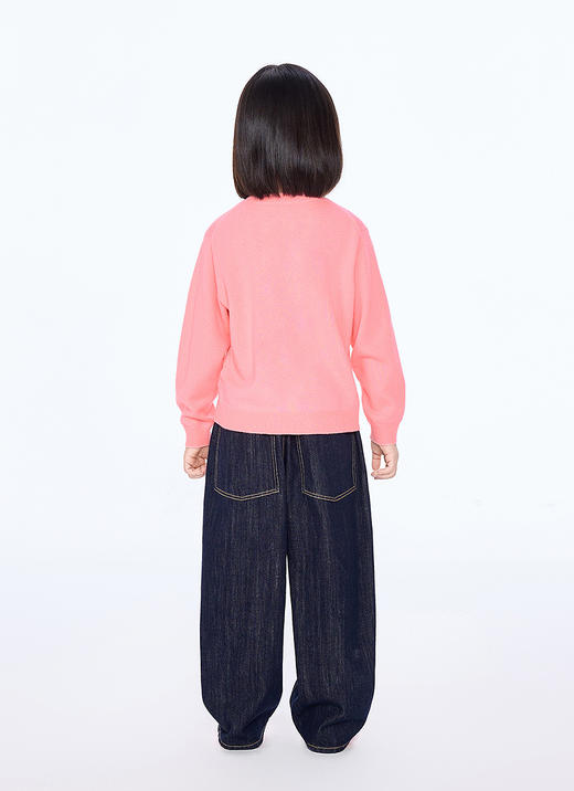 jnby   25年冬款   短款开襟羊绒衫  1P0311080 商品图8