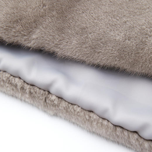 ROMI STUDIO“天鹅绒水貂”丹麦进口顶奢丝绒触感皮草 RWCWW86910 商品图4