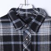 888SDSA男士秋冬新款痞帅男装潮牌简约撞色格纹格子翻领长袖衬衫百搭 商品缩略图2