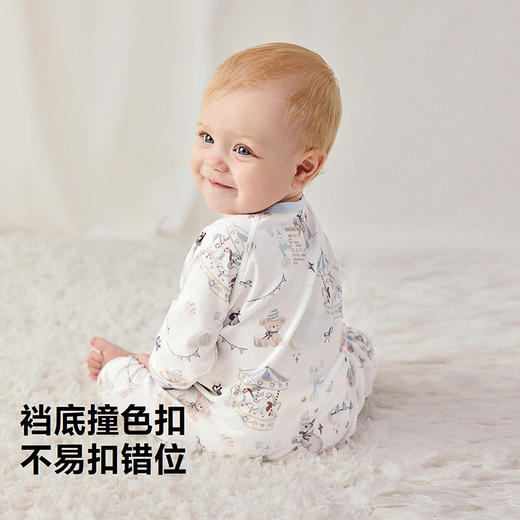 【纯棉】迷你巴拉婴儿连体衣宝宝新生儿亲肤透气爬服包屁衣 商品图2