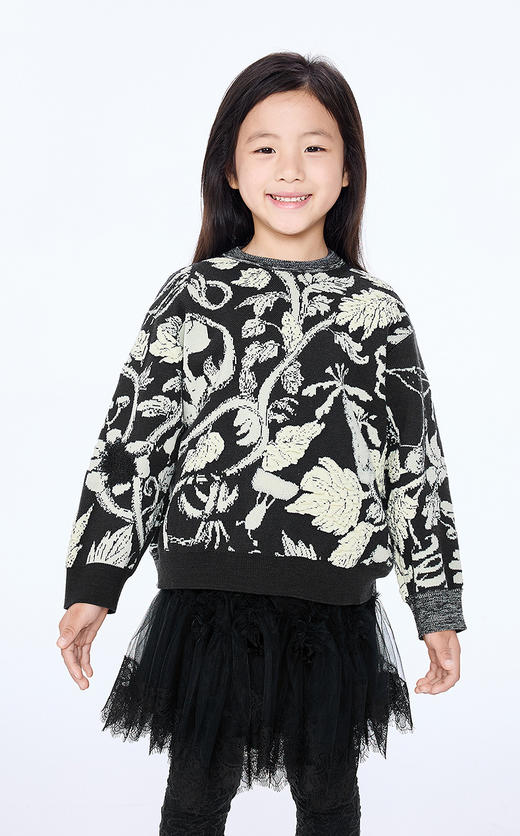 jnby  25年冬款  长袖套头毛衫    1P0310660 商品图4