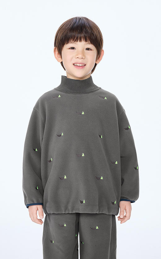 jnby  25年冬款  套头卫衣    1P0410950 商品图3