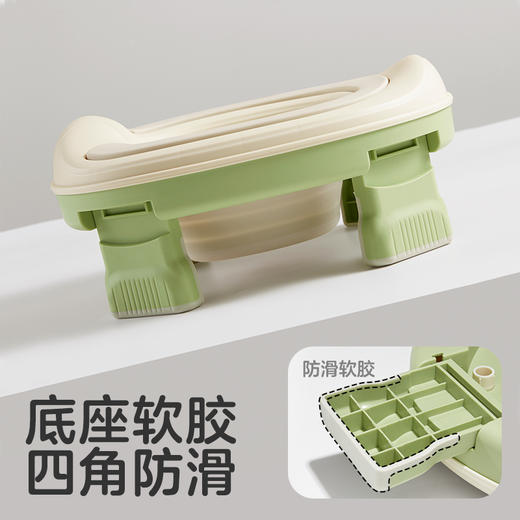 【新品上新】可优比（KUB）儿童马桶可折叠坐便器男女通用小马桶专用训练厕所二合一家用便盆 商品图2