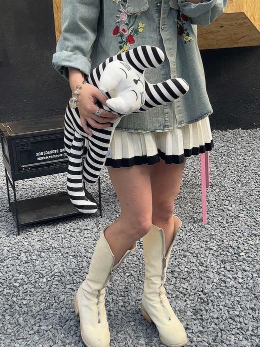 纯原出口亚马逊原单条纹小懒猫 商品图4