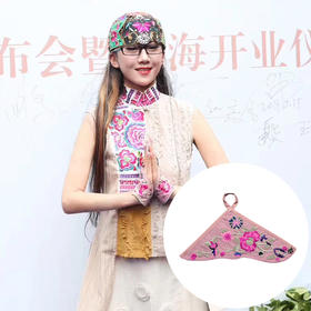 【杨丽萍老师同款 】花开朝颜绣花指套 | 粉色系 | 现货加急发