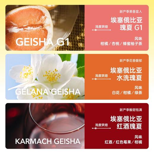 明谦埃塞俄比亚原生种瑰夏咖啡豆花魁印尼黄金曼特宁手冲黑咖啡粉 商品图1