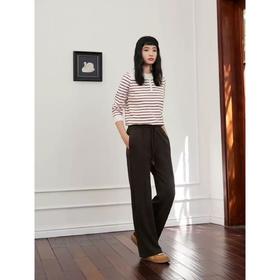 绵羊毛蚕丝阔腿裤｜自带高级浮雕肌理感，显瘦又百搭