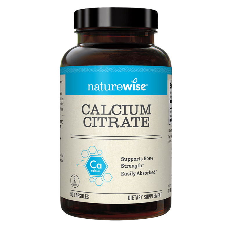 Naturewise牌柠檬酸钙胶囊90粒