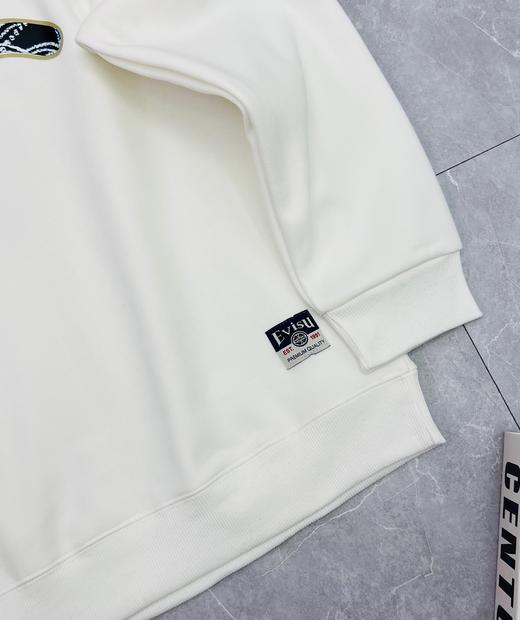 EVISU福神冬季新款加绒卫衣，厚实水貂绒 商品图6