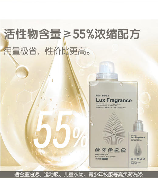 默豆·奢香恒净 洗衣凝珠精华液800g（10倍洁净力） 商品图2