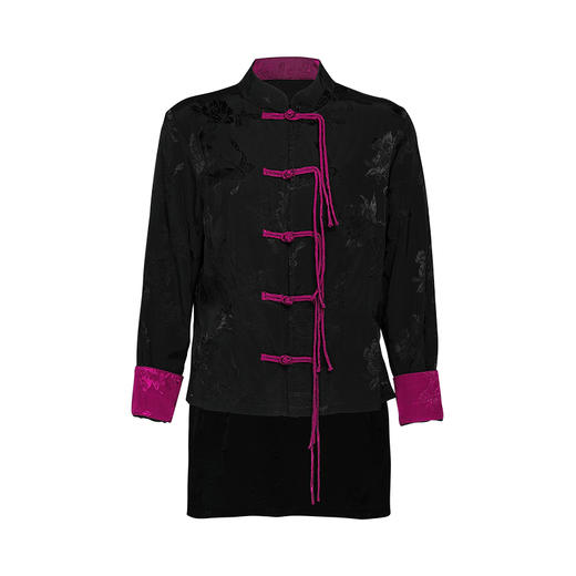 【秋冬新品套装】浮翠拼撞提花上衣 | 新中式设计 | 现货加急发 商品图11