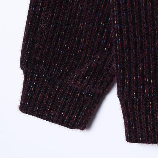 WY1232SDSA男士秋冬新款痞帅男装潮牌彩色绒毛抽绳连帽卫衣百搭宽松上衣 商品图4