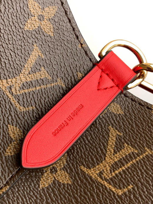 秋冬特惠💰1350 渠道级LV【全钢五金 MB163c01变码芯片】te级LV 全套包装 M44022老花粉 M44887焦糖色 M44021老花红 M44020老花红 本款 NéoNoé 水桶包 商品图5