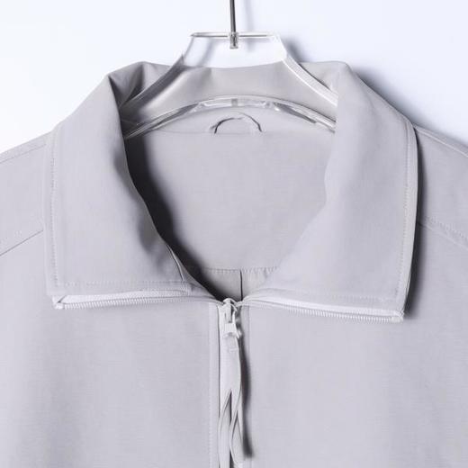 SDSA秋冬新款痞帅男装时尚简约褶皱拉链翻领运动夹克外套百搭时尚 商品图1