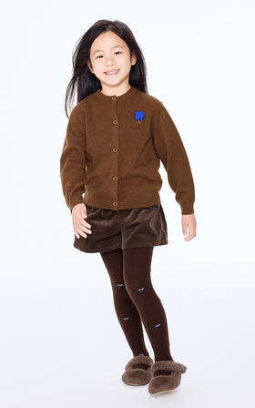 jnby   25年冬款   短款开襟羊绒衫  1P0311080