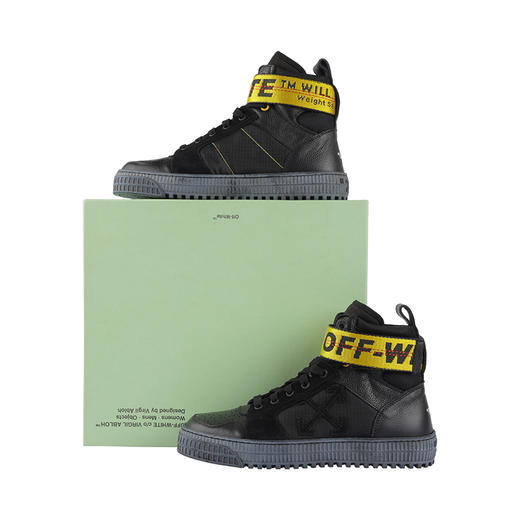 【超惠秒】OFF WHITE  男女通款 做旧系带中帮真皮百搭休闲鞋12487 商品图8