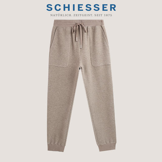 【棉合成绵羊绒空气层外穿】SCHIESSER德国舒雅高端铂雅男士时尚外穿单件上衣 单裤99/25235U  99/25407P 商品图7