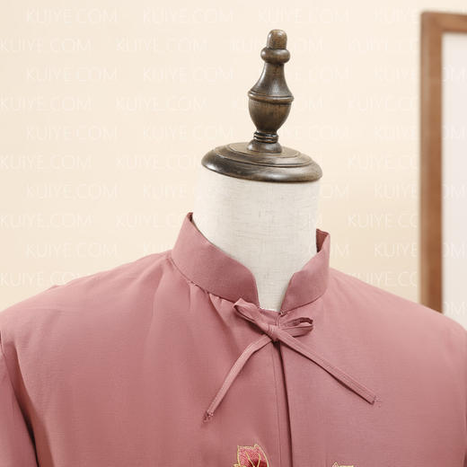 【福天华】高品质寿服女棉套“绣花牡丹”（粉色）百年公益传统寿衣 商品图2