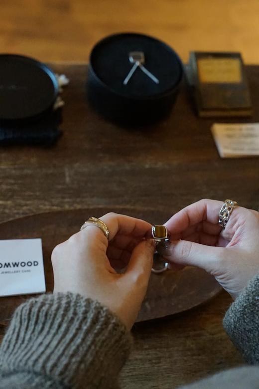 TOMWOOD 虎眼石戒指(Kay Ring Tiger Eye) 商品图1