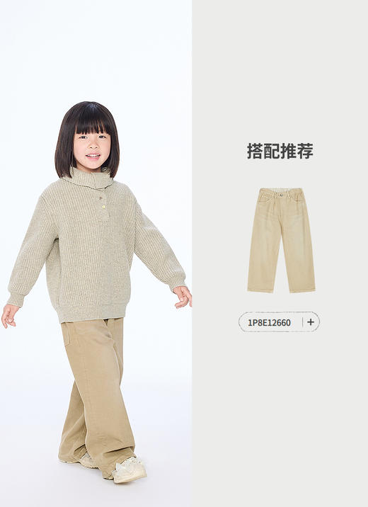 jnby  25年冬款  长袖套头毛衫  1P0313180 商品图7