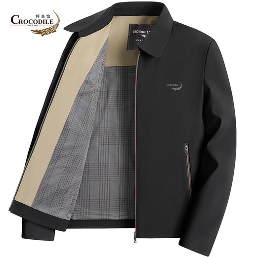 疯抢中！！建议拍大一码!【香港CROCODILE鳄鱼恤】90白鸭绒羽绒服/立领/翻领夹克 休闲商务时尚百搭 商品图11