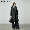 NEELLY纳俪商场同款冬新款简约随性长款羽绒服女90白鸭绒保暖外套N25104L04417 商品缩略图0