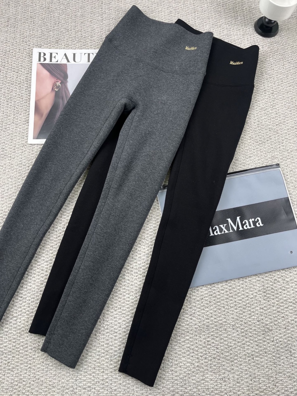 Max家2025新品爆款 加绒加厚羊羔绒打底裤（TT*MM）