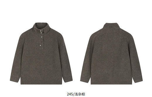 jnby  25年冬款  长袖套头毛衫  1P0313180 商品图14