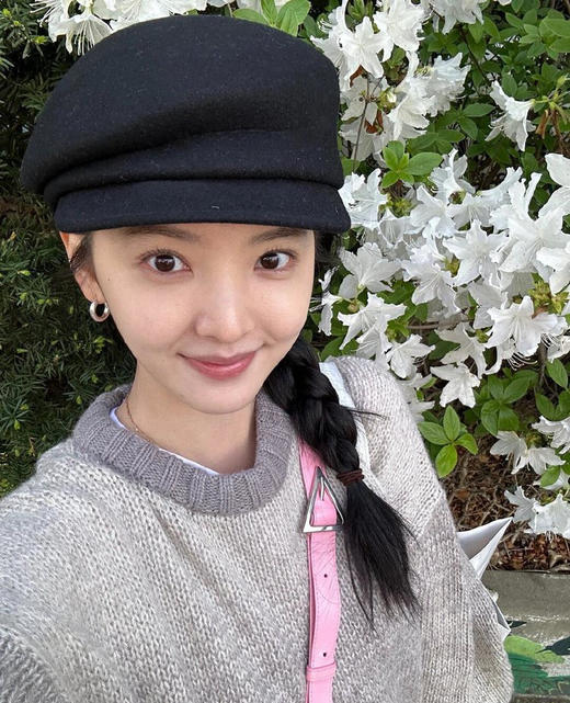 章若楠周也私服同款CA4*A日系报童帽帽子 商品图11