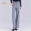 乔万尼冬2025新品复古水洗撞色显瘦直筒牛仔裤EZ3F171 商品缩略图2