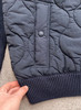 1030-6 纯圆正 限量无补 菱形格棉服 拼接针织长袖 减龄时髦 层次感 男士棉服外套 老朱穿L 商品缩略图10