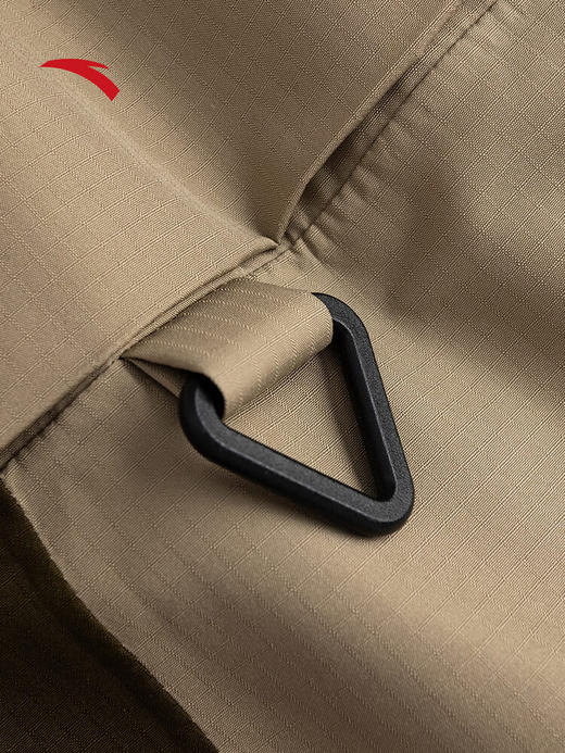 安踏膜防泼水外套男保暖两件套AEROVENTLT加绒上衣户外百搭152546606 商品图4