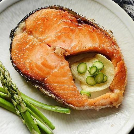 【智利进口原切中段三文鱼排】疯抢中！！冷链直发 纯净海域 新鲜嫩滑无腥味 1kg/袋（4-6片） 商品图2