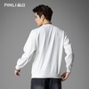 PINLI品立春季新款蝴蝶烫钻圆领卫衣美式潮牌宽松长袖男上衣BG251109002 商品缩略图3