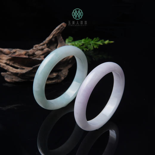 D翡翠手镯-缅料宽条手镯 商品图0