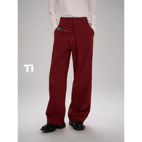 启世录TIWILLTANG“迷踪匿踪”智性漫游无痕叙事叠境褶学褶皱长裤