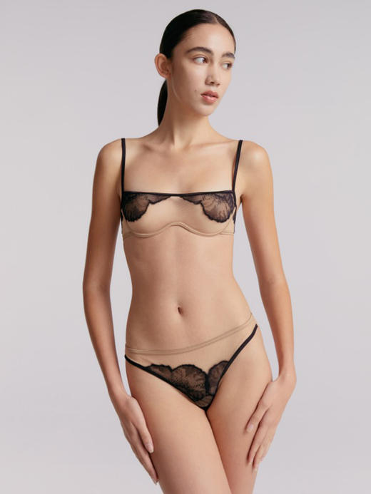 Her Senses｜极织 12B155YN 列维斯蕾丝连钢圈文胸 [ 黑BK01 ] 商品图0