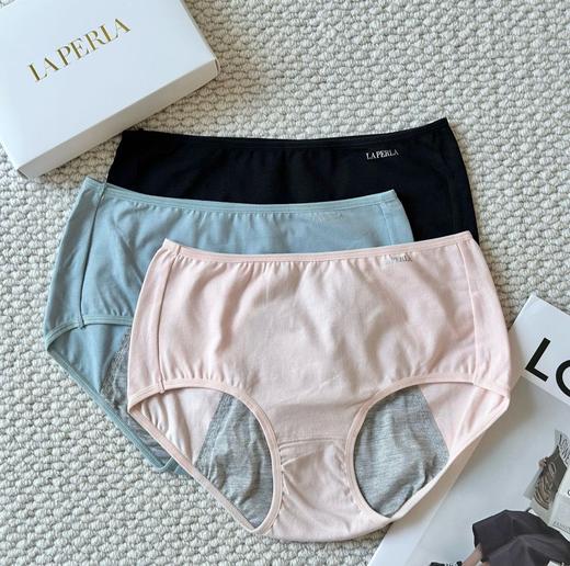 【生理期款】💗Laperla中腰纯棉生理内裤112696💗60支精梳棉的细腻，给你第二层肌肤般的贴合。不闷汗、不粘腻，吸湿力在线，不管久坐办公，还是睡前翻身，都能稳稳安睡    0329返团 商品图3