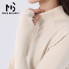 Makebalancy/慕柏郦长袖立领女上衣修身瑜伽保暖外套春秋休闲1996 商品缩略图4