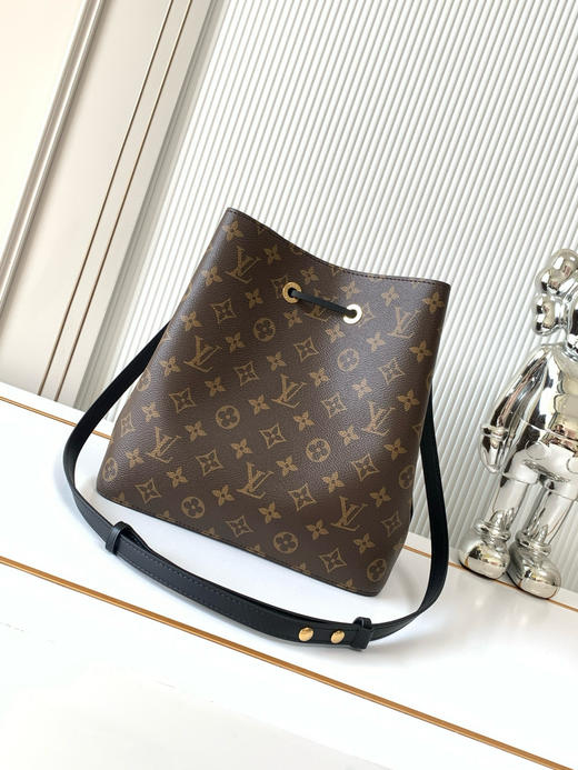 秋冬特惠💰1350 渠道级LV【全钢五金 MB163c01变码芯片】te级LV 全套包装 M44022老花粉 M44887焦糖色 M44021老花红 M44020老花红 本款 NéoNoé 水桶包 商品图2