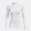 【Coldgear冬训紧身衣】安德玛女子UA Authentics高领运动上衣1368702-100 商品缩略图3
