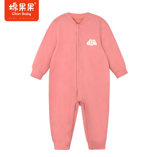 棉果果女童女宝66-90连体衣、80-130码套头套装多款春秋内衣家居氨棉纯棉莫代尔暖绒棉165元2套连体衣、套头套装 商品图5
