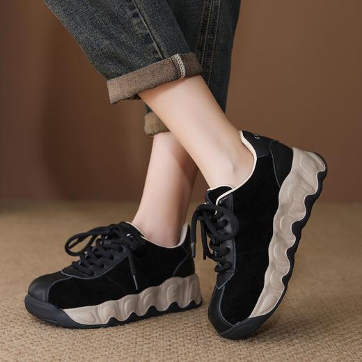 FR 85252运动休闲鞋复古厚底系带舒适不累脚 商品图1