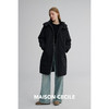 MAISON CECILE 90白鹅绒轻盈保暖厚实舒适过膝长款连帽羽绒服外套 商品缩略图6