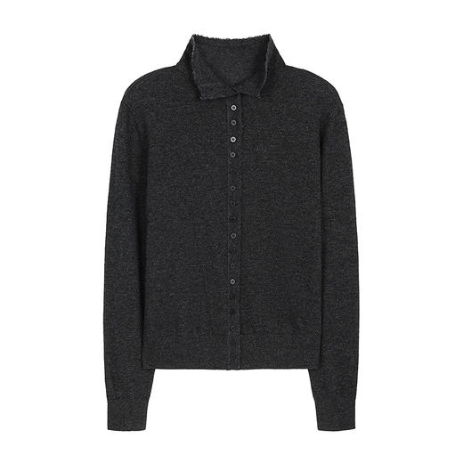 NEELLY纳俪商场同款冬新款休闲通勤高领针织打底衫女亲肤简约毛衣N25103A01057 商品图3