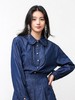 3楼FEXATA服饰(新百)    复古荷叶边装饰牛仔上衣 商品缩略图2