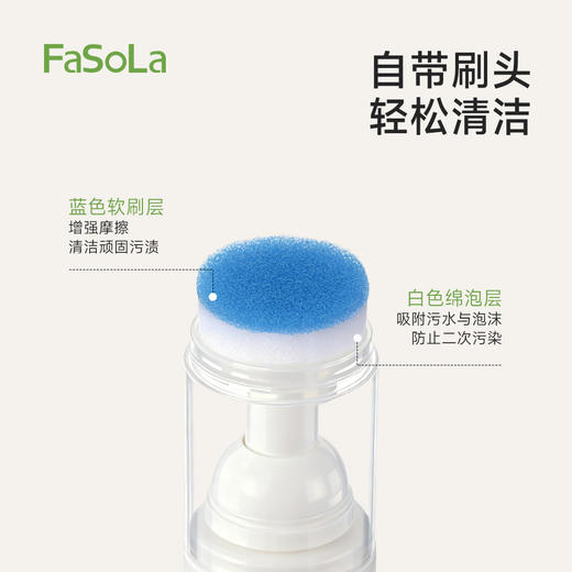 FaSoLa羽绒服清洗剂免水洗清洁神器免洗刷去污渍油渍净护羽绒服干洗剂 商品图4