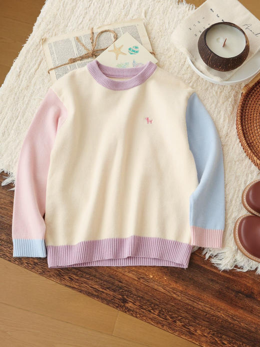 蓝狗时光机·学院风毛衣 商品图3