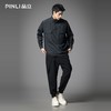 PINLI品立2025秋季新款半拉链立领卫衣美式潮牌宽松休闲男士上衣B253109103 商品缩略图1